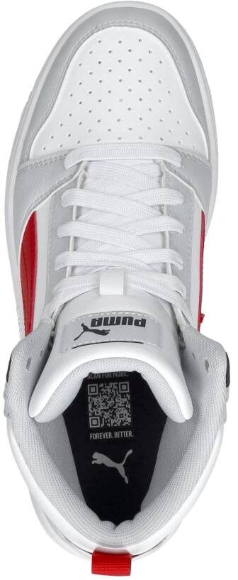 Puma Puma Rebound V6 Mid Jr licht grijs