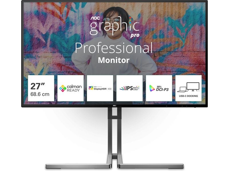 AOC Monitor U27U3CV 27