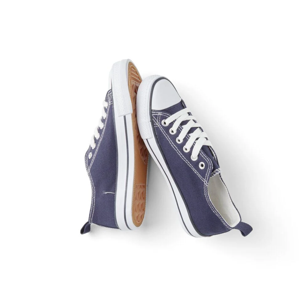 Chaussures toiles femme T36 à 40 bleu marine