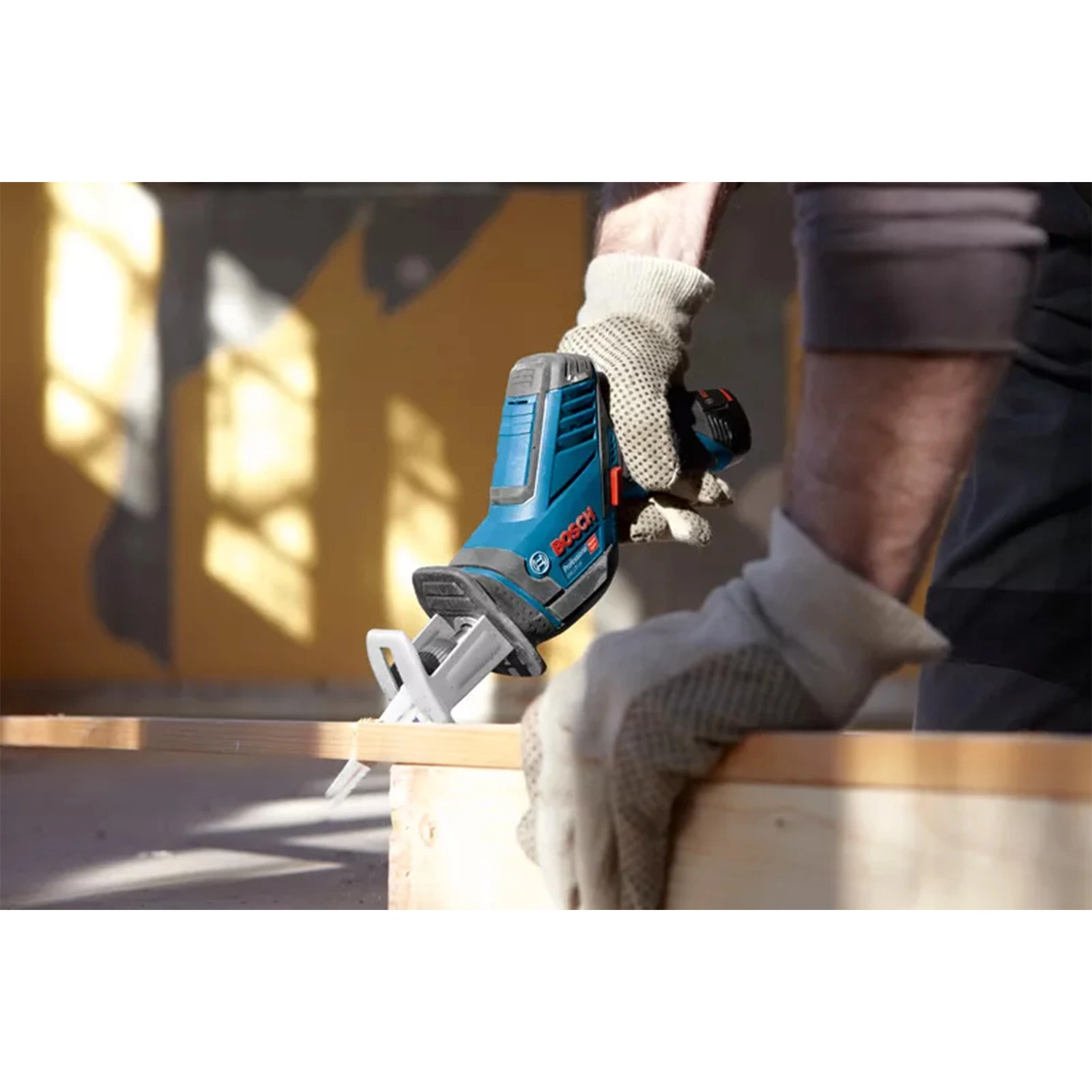 Bosch GSA 12V-14 12V Li-Ion accu reciprozaag set (2x 3.0Ah accu) in L-Boxx - snelwissel