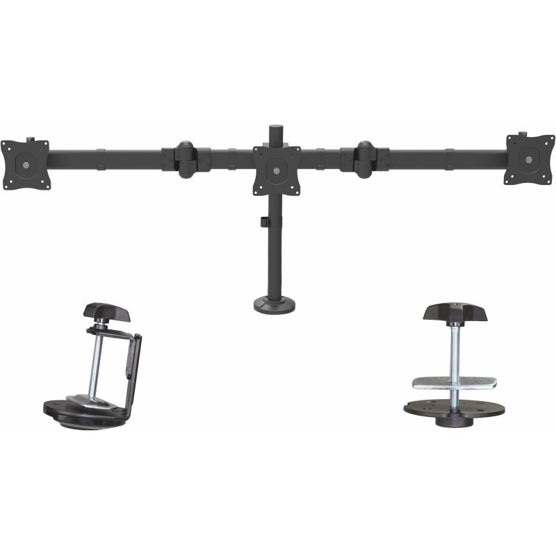 StarTech.com Support de Bureau Bras Triple pour Moniteur - Support VESA 3 Écran jusqu'à 27
