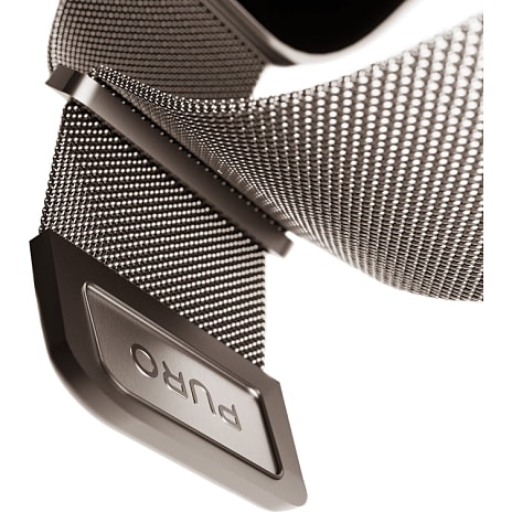 PURO urrem til Apple Watch 42/44/SE/45/46/49 mm – titanium