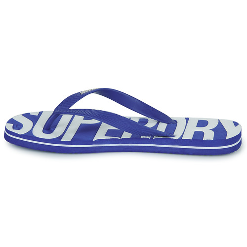 Superdry - VINTAGE VEGAN FLIP FLOP - Bleu/Blanc