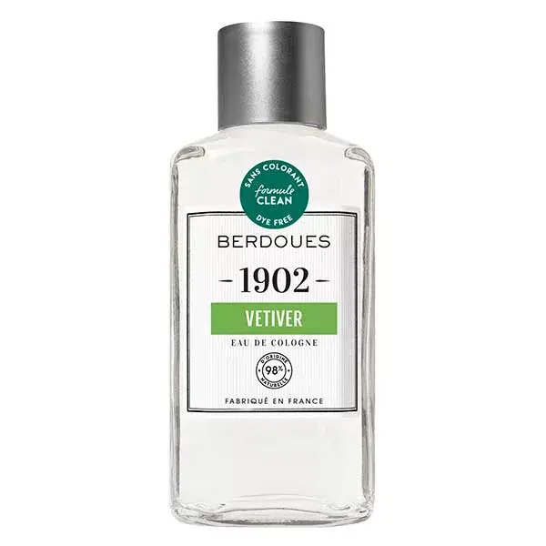 Berdoues 1902 Eau de Colônia Vetiver 98% Natural 480ml