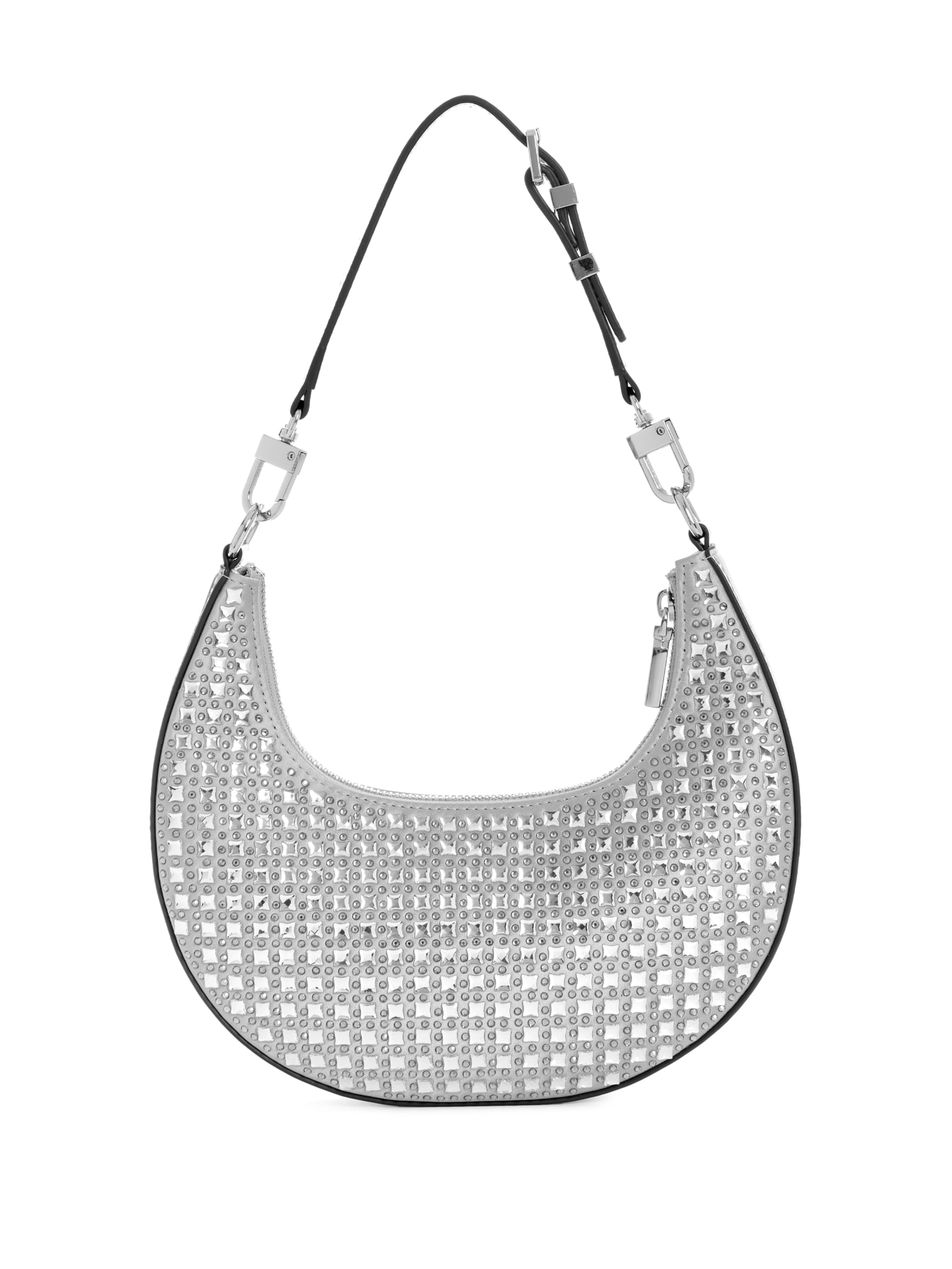 Bolsa Hobo Pequena Lua com Strass