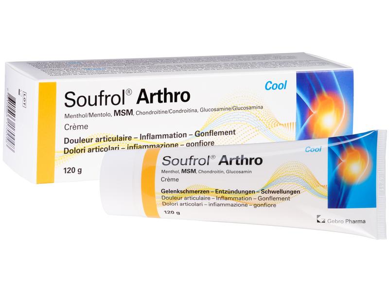 Soufrol Arthro Creme 120 g Kühlende Creme