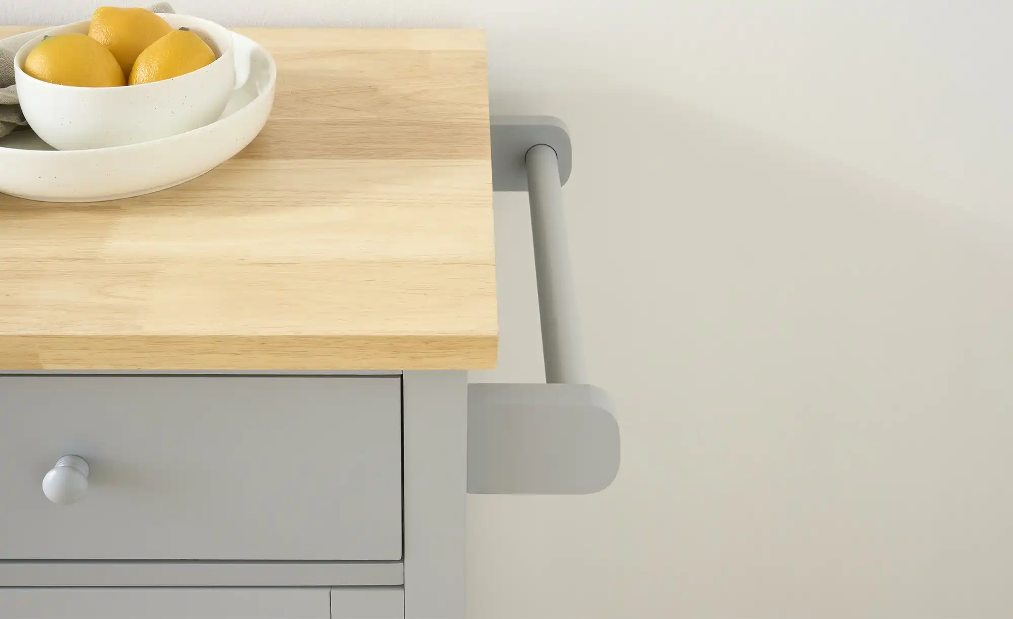 Servierwagen in Landhaus-Optik Butcher