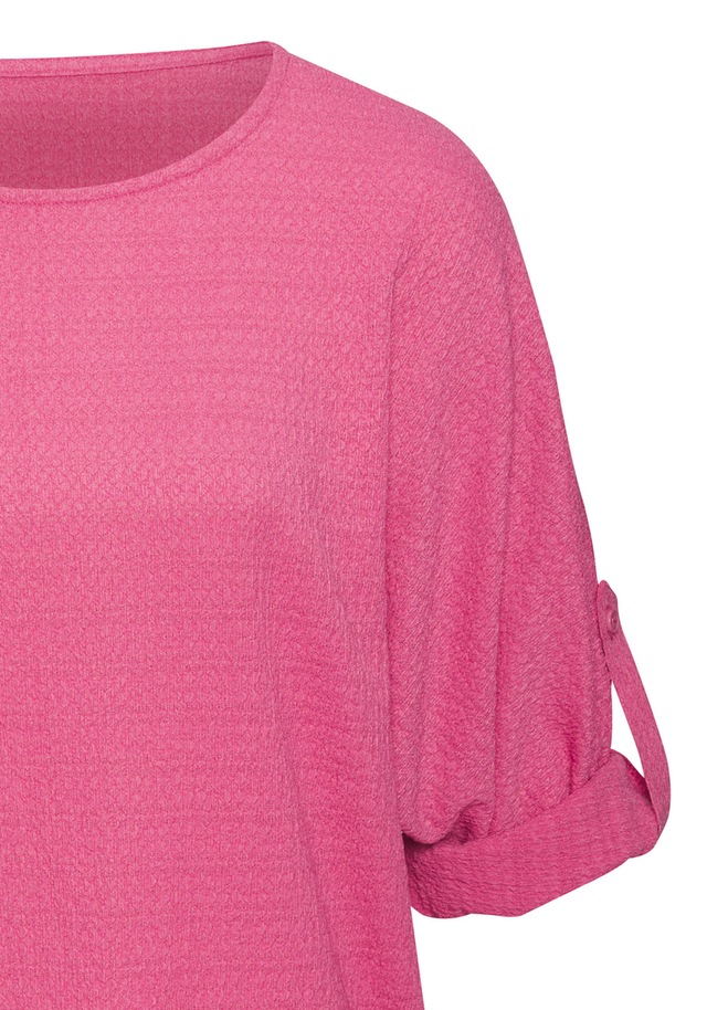 Vivance 2-in-1-Shirt »zum Krempeln«, aus bügelfreier Crêpe-Qualität
