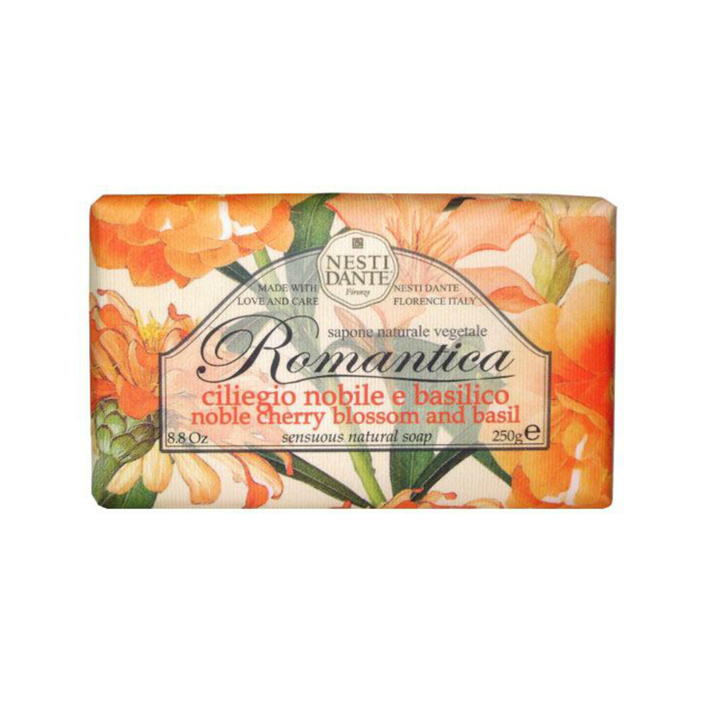 Nesti Dante Romantica Handzeep Noble Cherry Blossom & Basil250 gr