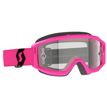 Masque cross Scott Primal clear - pink/black clear works 2024 - Rose / Noir