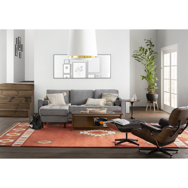 Lark 84&prime;&prime; Wide Reversible Sofa & Chaise