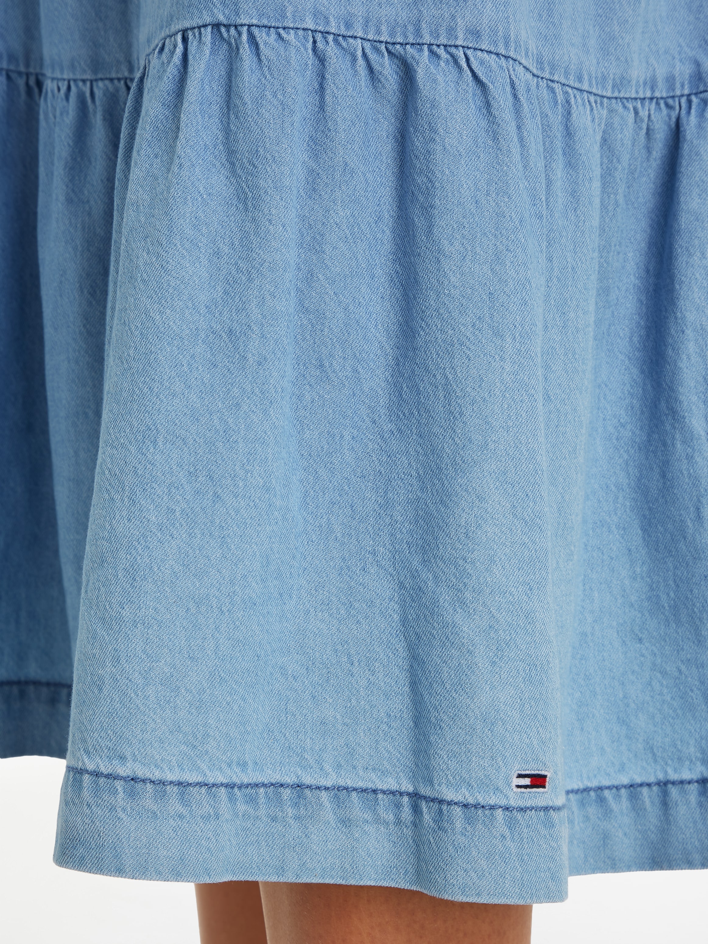 Tommy Jeans Curve Blusenkleid »TJW CHAMBRAY DRESS EXT« Grosse Grössen