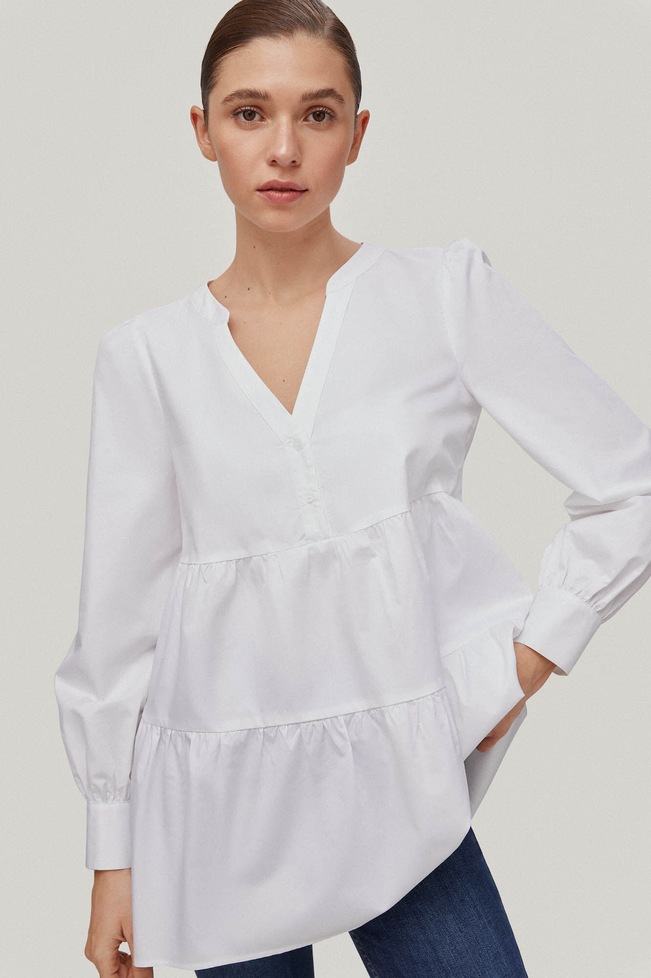 Blusa de chão - Branca