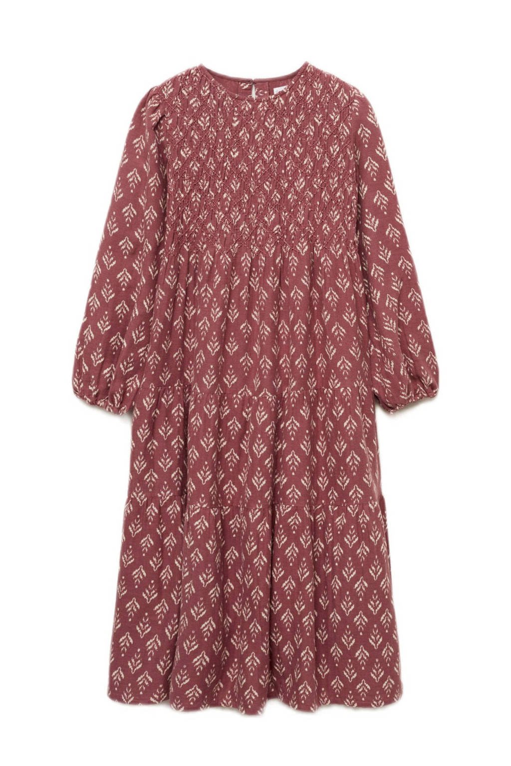 Mango Kids midi jurk rood