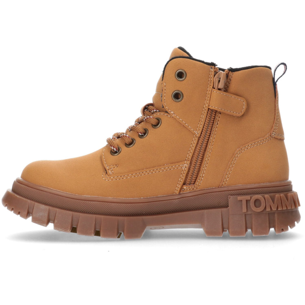 Køb Tommy Hilfiger Ochre Lace-Up Støvle