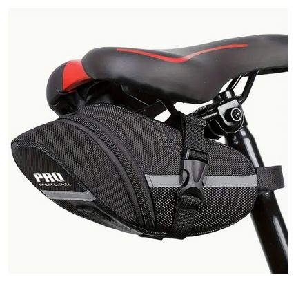 Sacoche de selle Pro Sport Lights 1 2 litre - Noir - VTT/Vélo de course