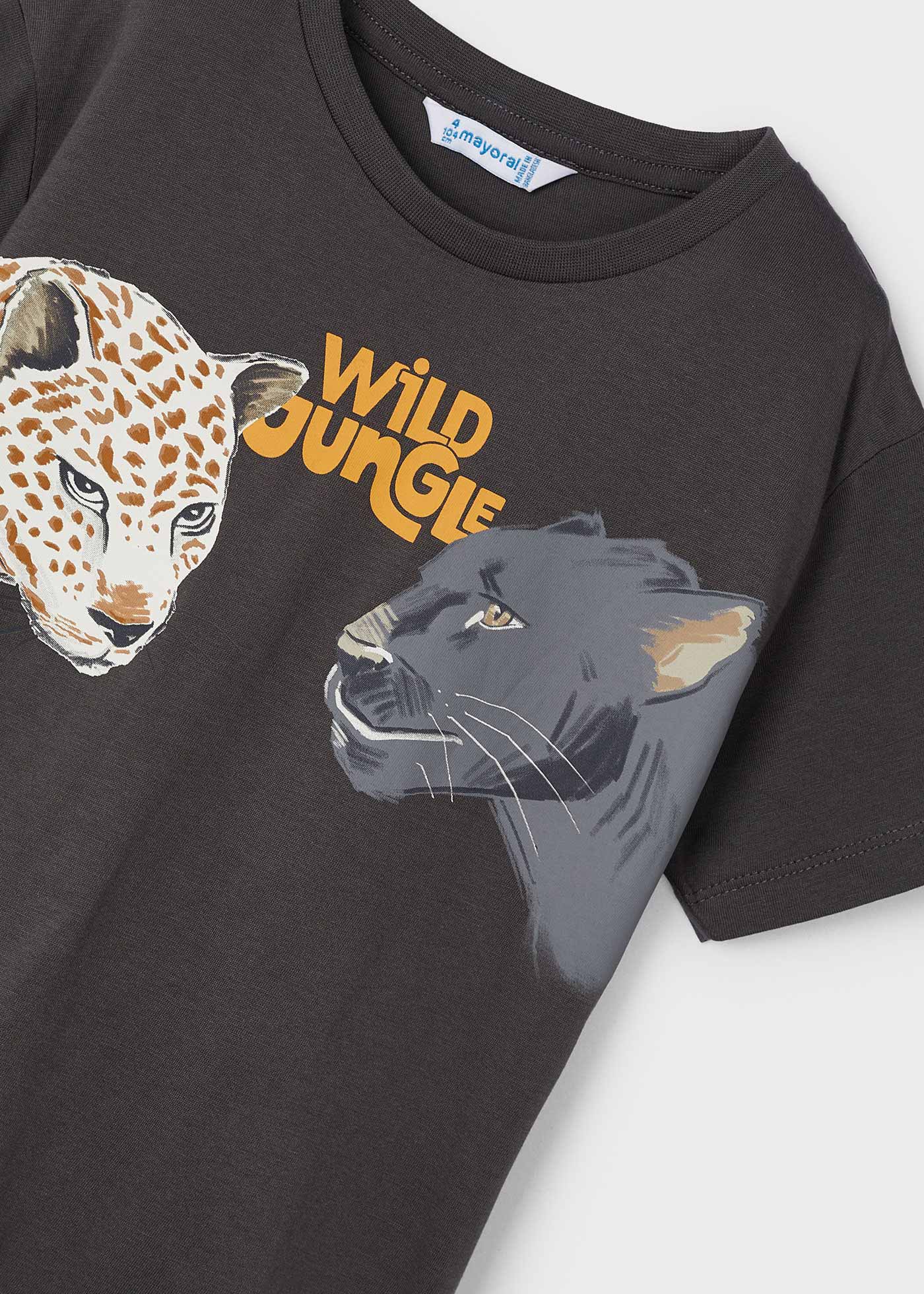 Camiseta Better Cotton com estampa de animal Beluga para meninos