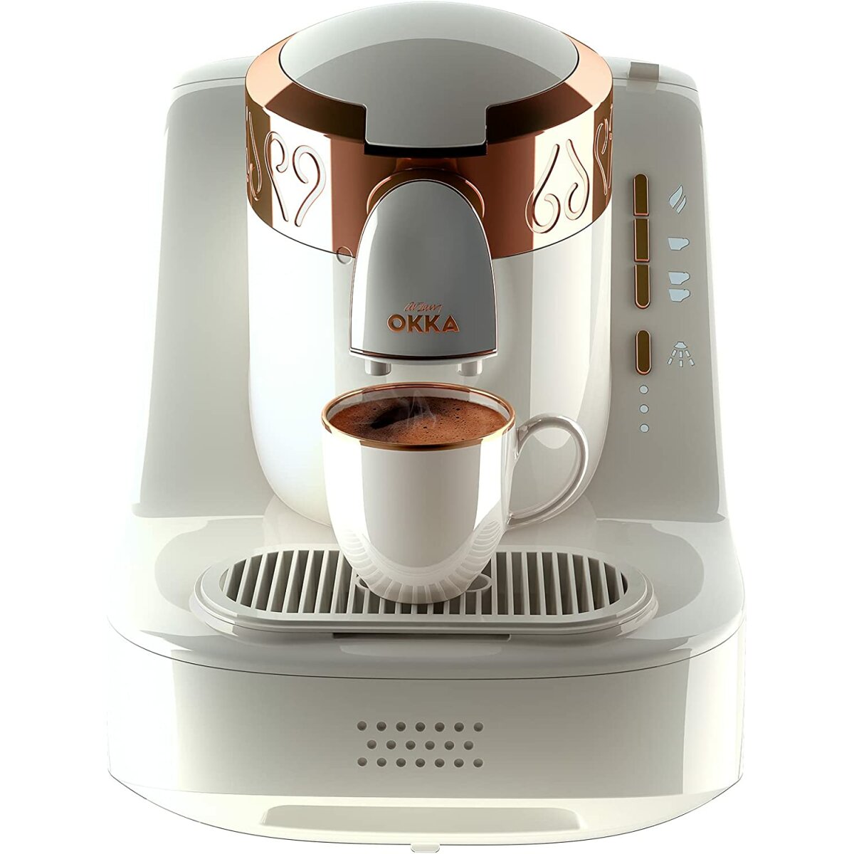 Mokkamaschine Kaffeemaschine 710W weiß