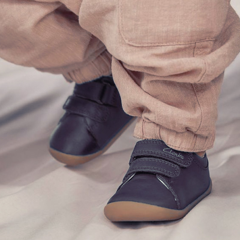 Clarks Clarks Roamer Craft marine cuir