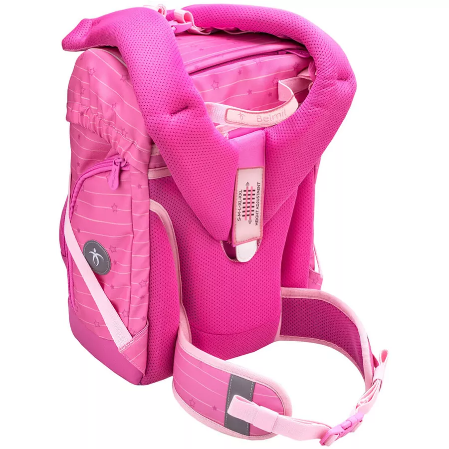 Belmil Schulranzen Premium Comfy Plus Set 5-teilig Candy