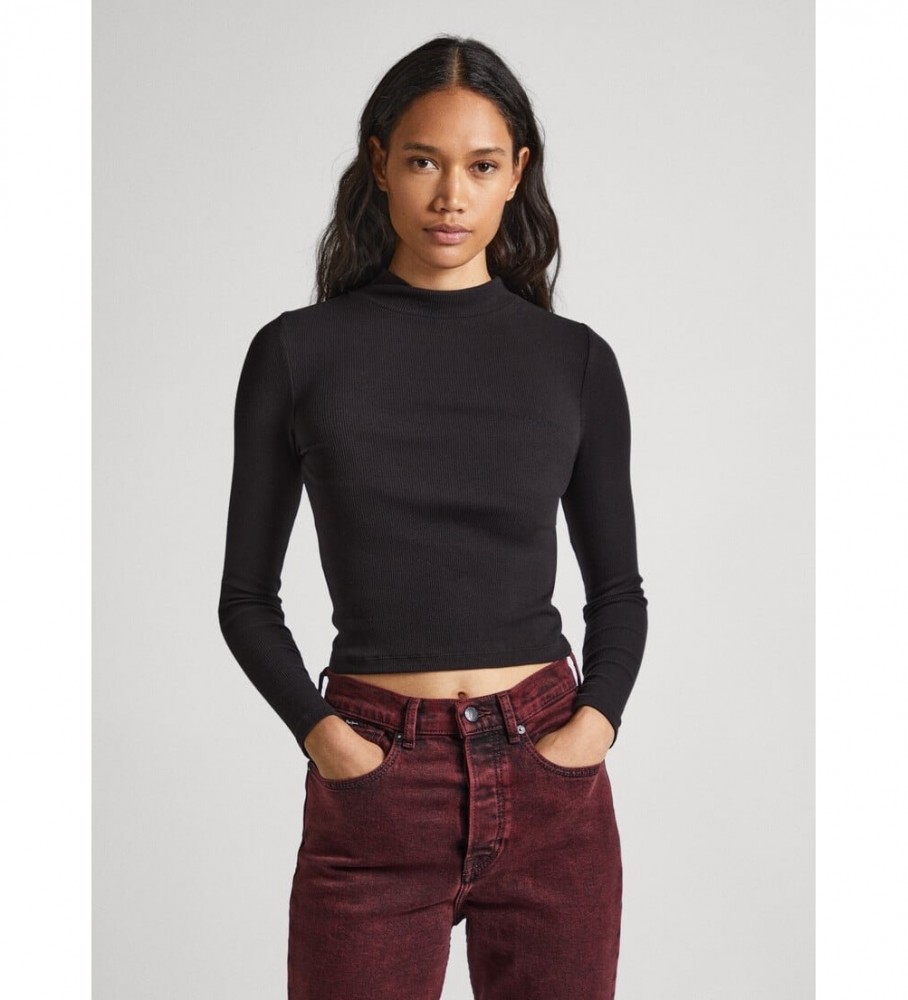 Camiseta preta Pepe Jeans Winona Perkins