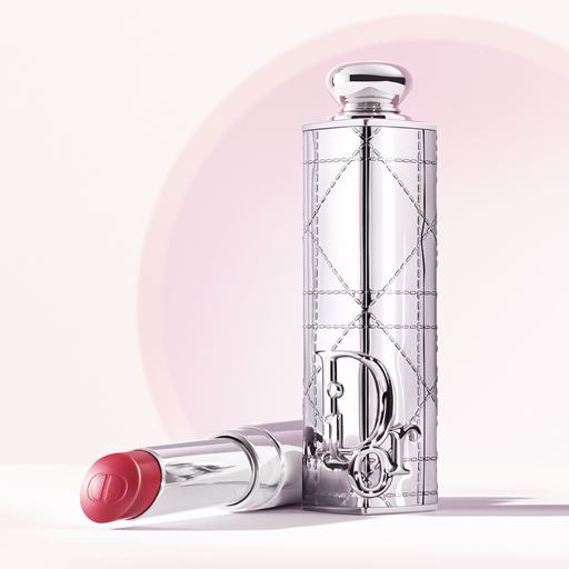 Dior Addict Shine Lipstick Couture Case, Silver