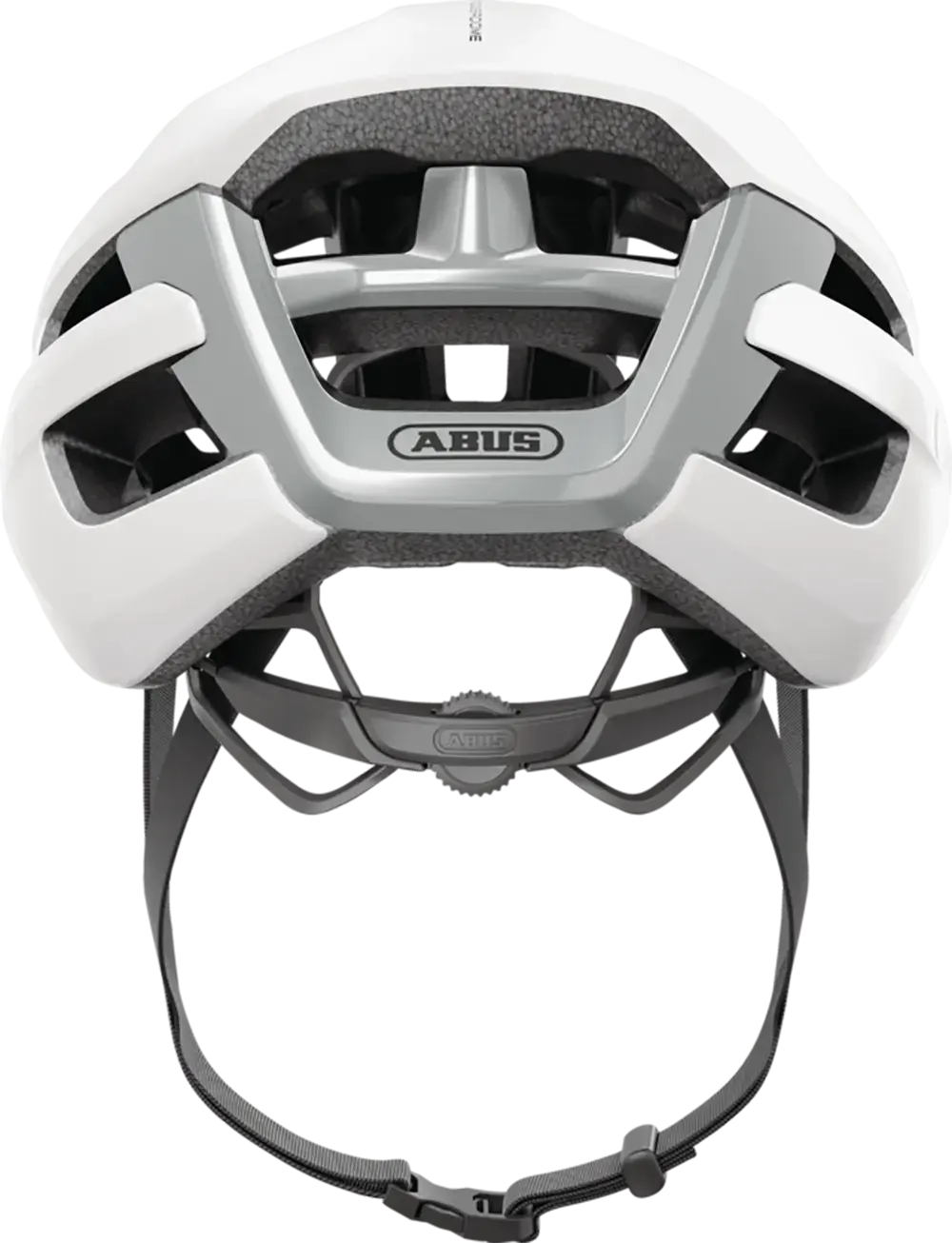 Abus PowerDome Race Fietshelm Polar Wit