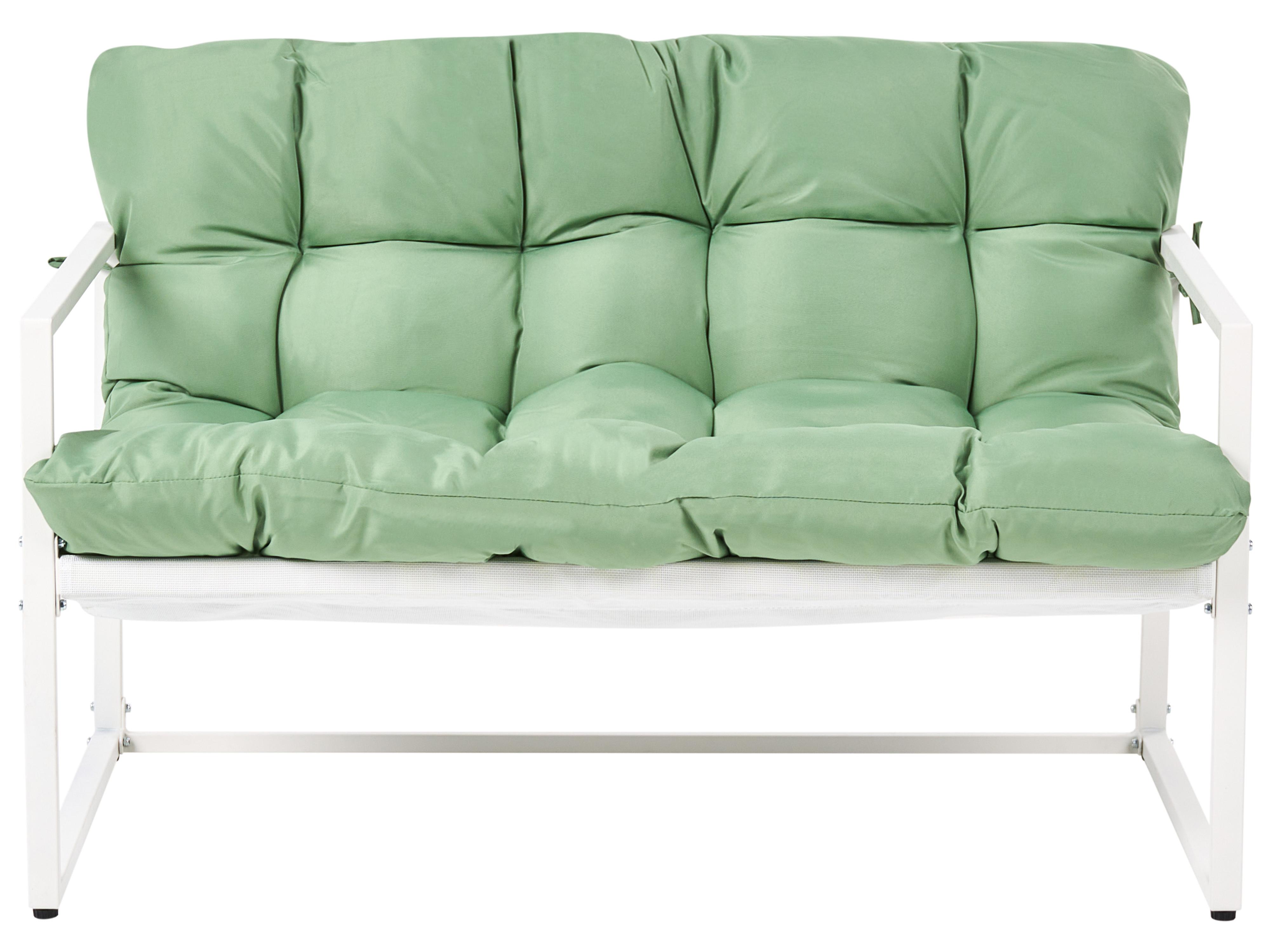 Loungeset met tafel 4-zits GARDA Metaal Groen