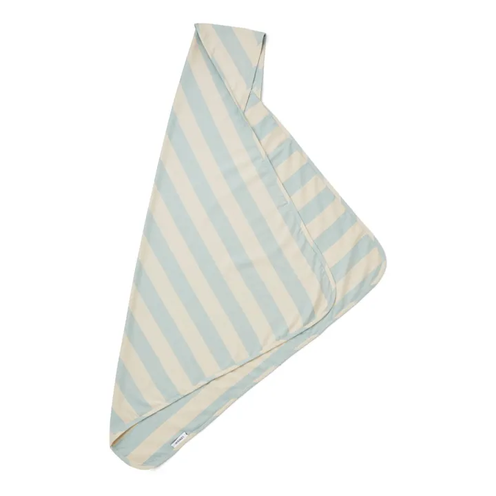 Liewood Cape de bain Mie en coton bio | Bleu pâle