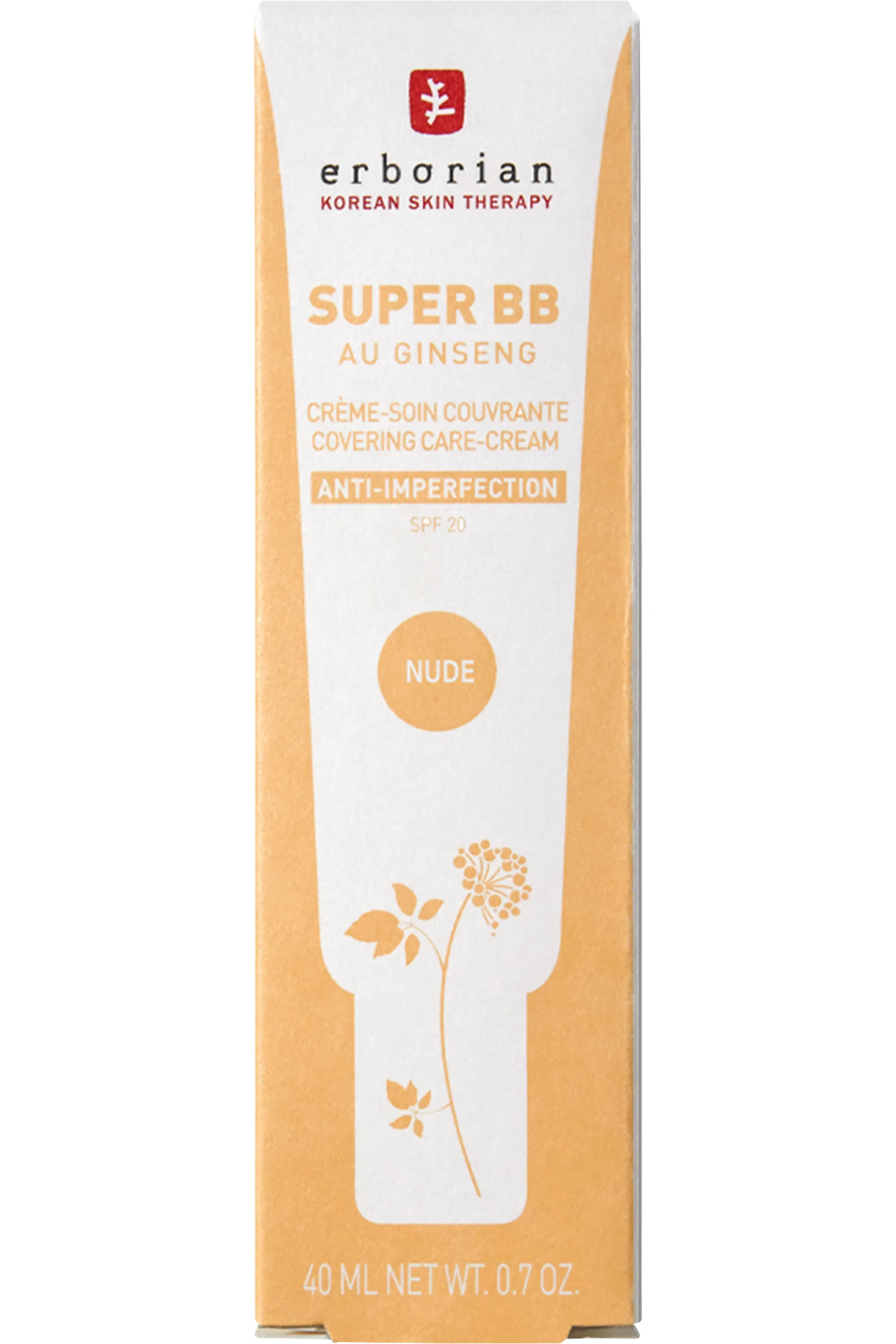 Erborian Super BB Crème couvrante anti-imperfections SPF20-40 ml