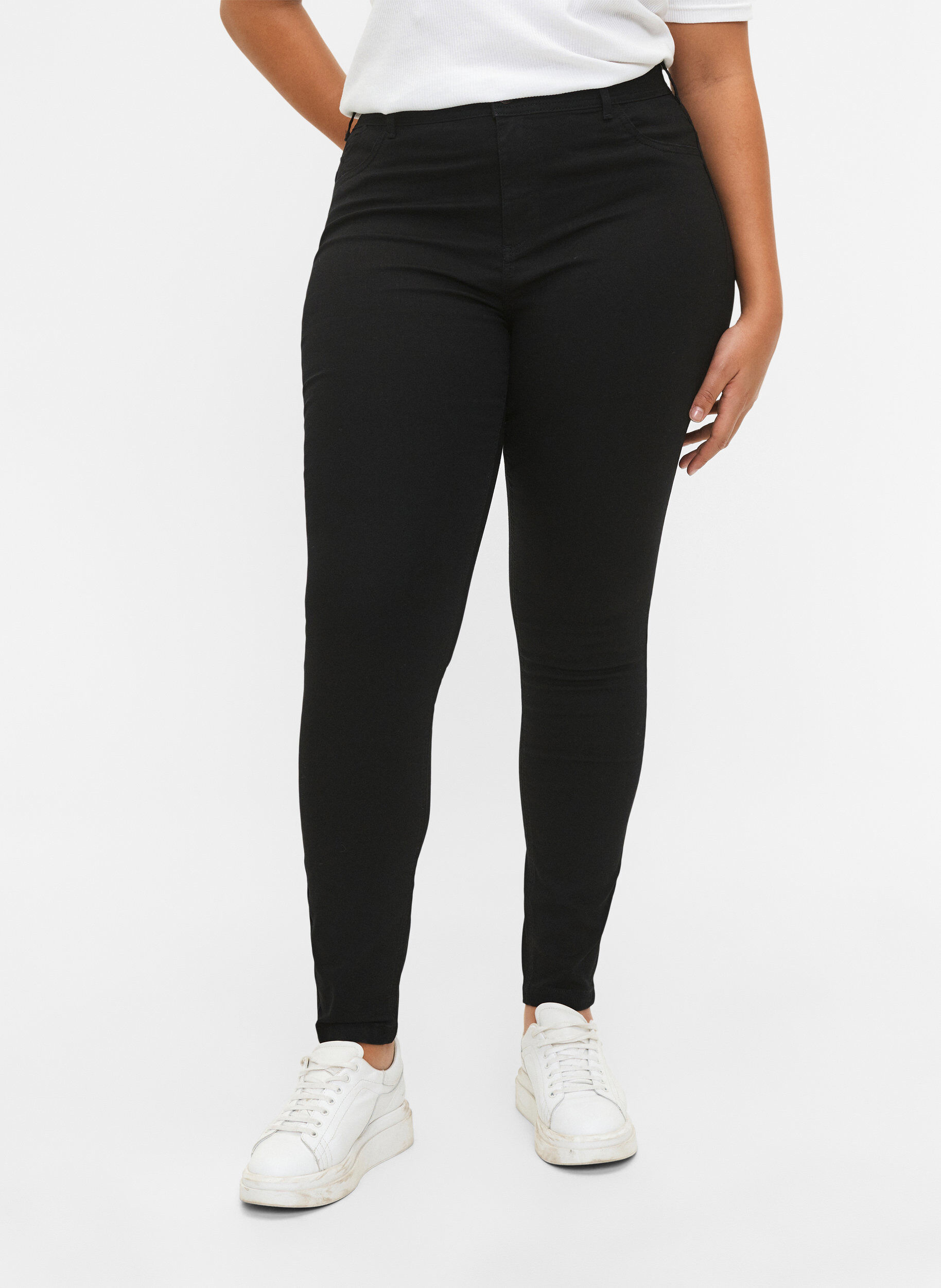 Super slim Amy jeans med høj talje