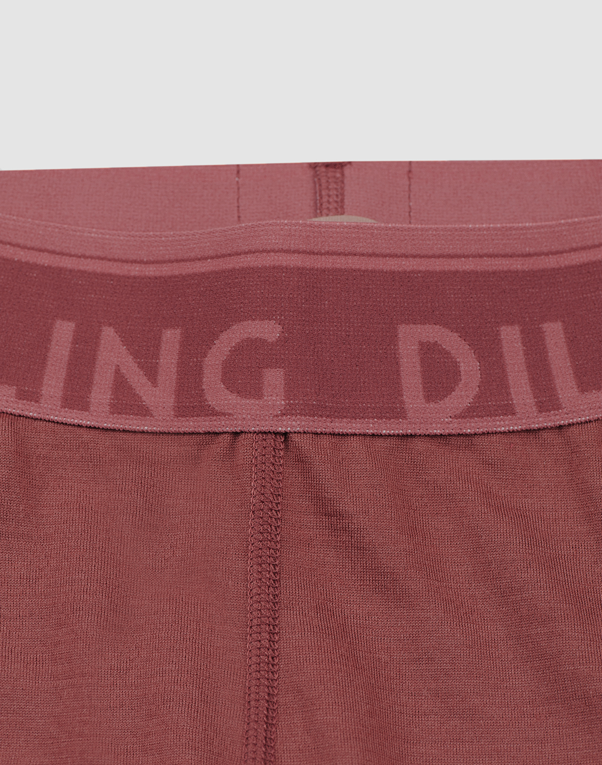 Legging van merinowol voor dames in Rouge
