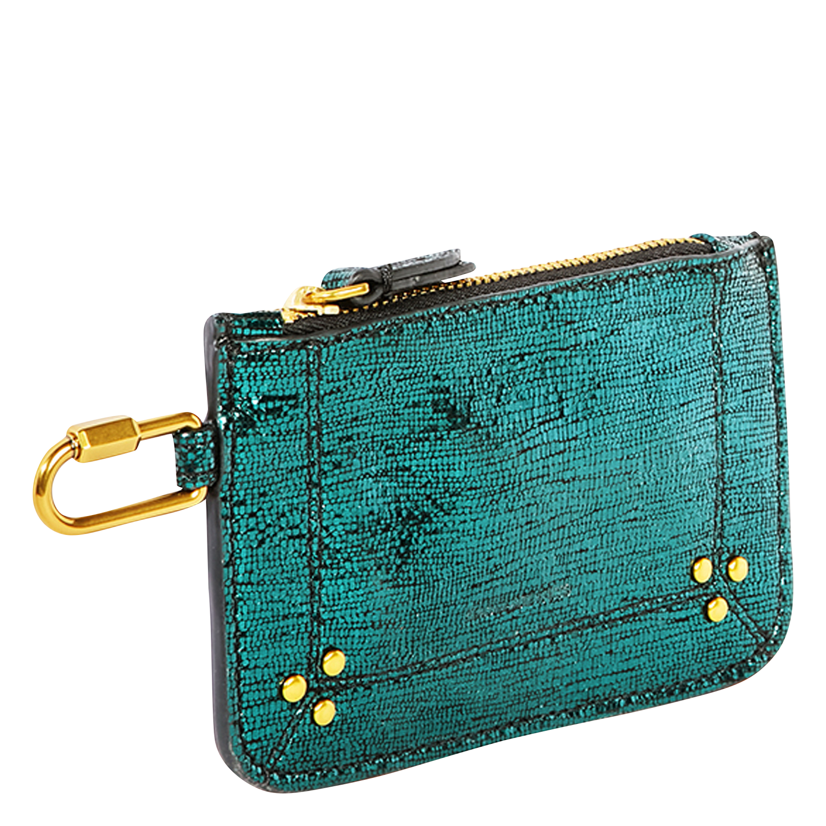 POPOCHE XS - Pochette zippée en cuir de chèvre | Vert