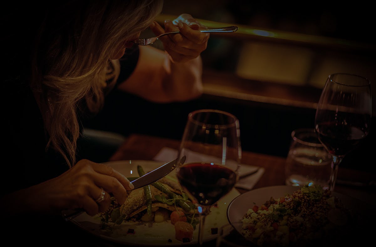 Dinner in the Dark in Gernsheim - Essen im Dunkeln