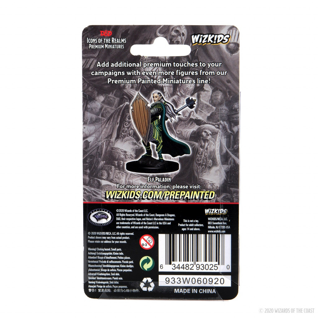 D&D Icons of the Realms Premium Figures - Elf Paladin Female