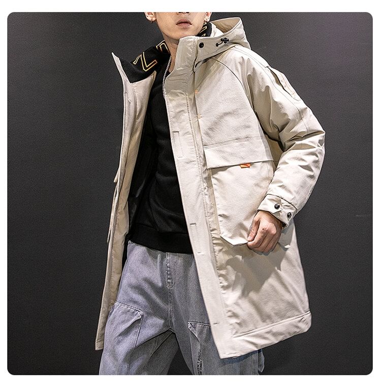 Dukakis - Parka met capuchon en rits