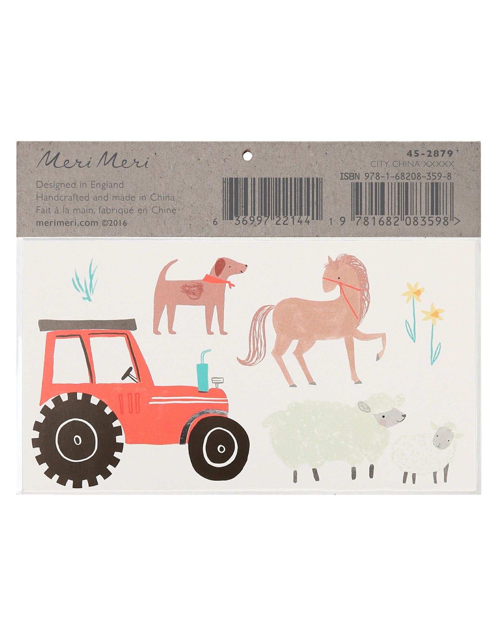 Klebetattoos ON THE FARM 2er-Pack