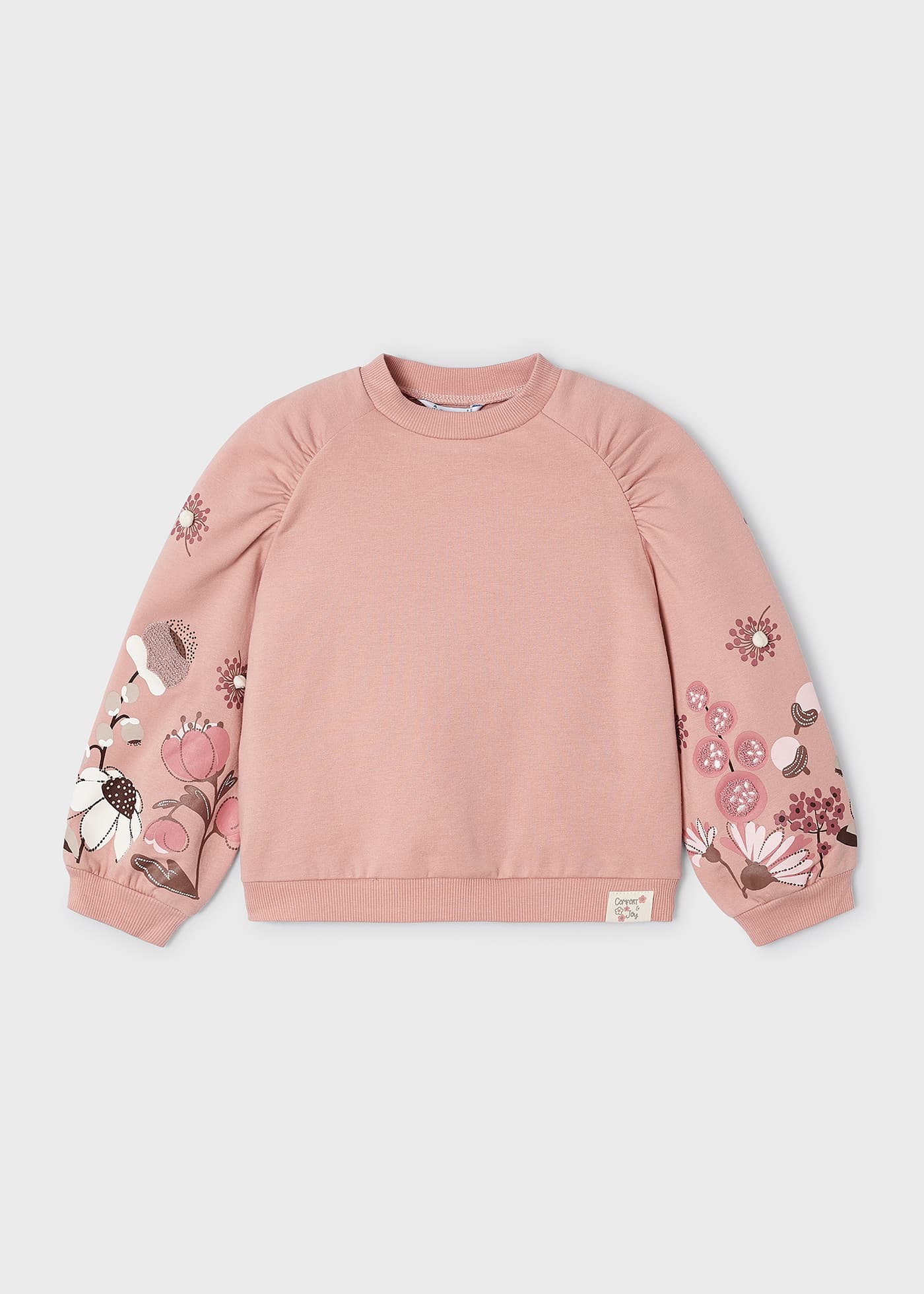 Moletom bordado Better Cotton para meninas