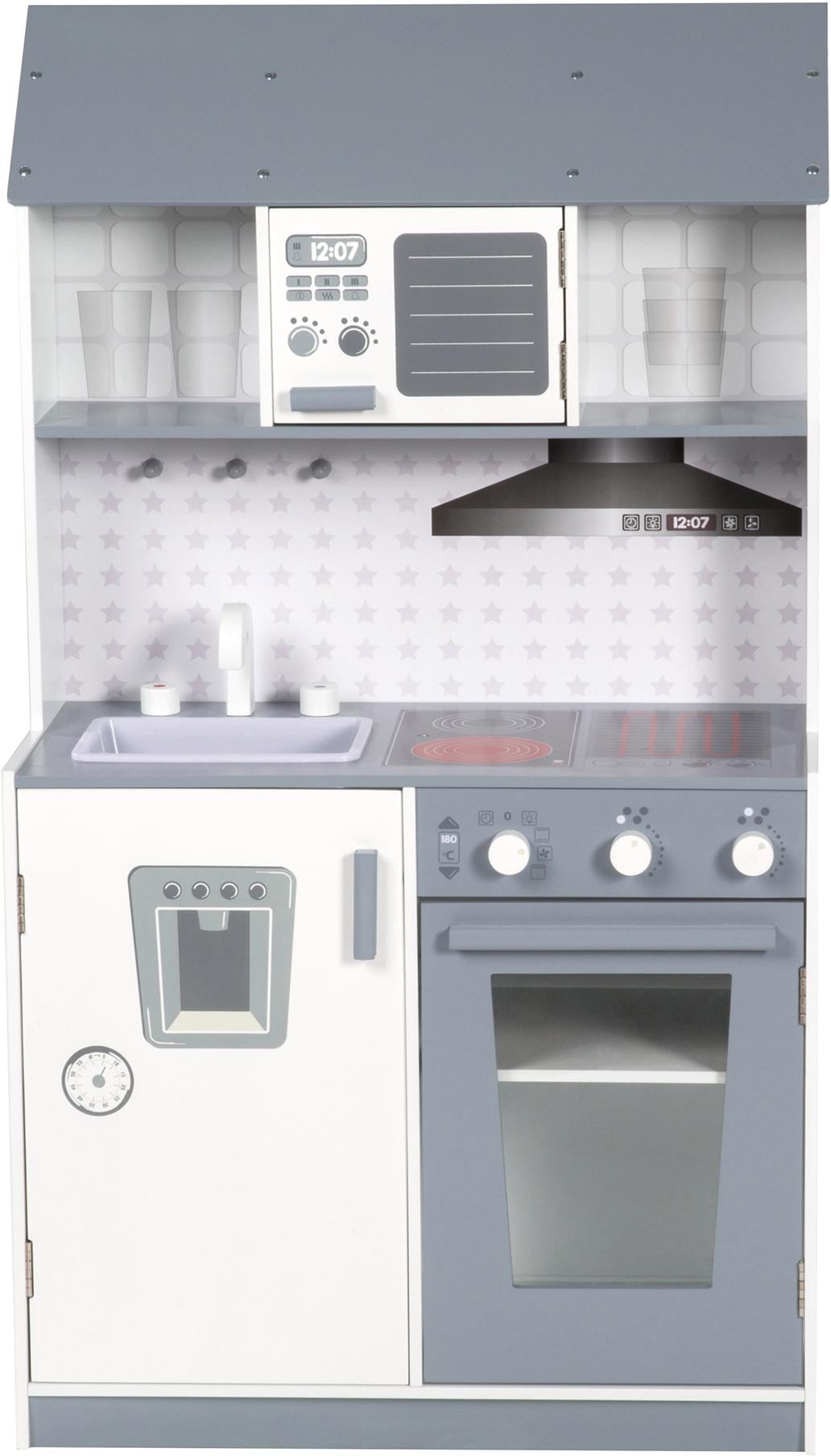 roba® Spielküche »weiss/grau« aus Holz