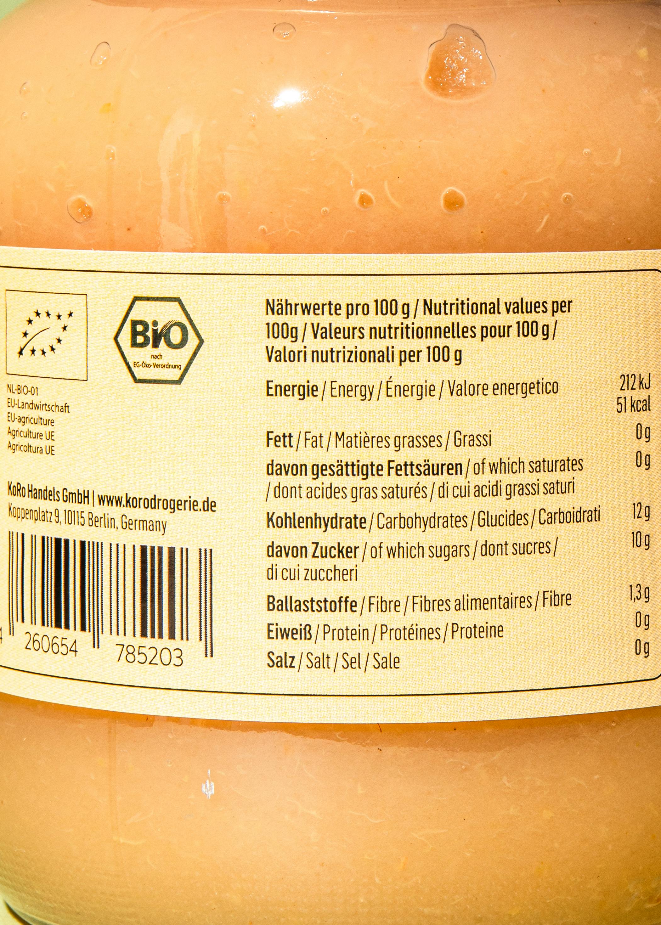 Bio Apfelmark 700 g