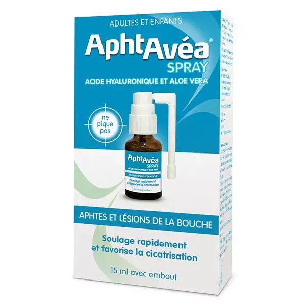Spray AphtAvéa para aftas e lesões bucais 15ml