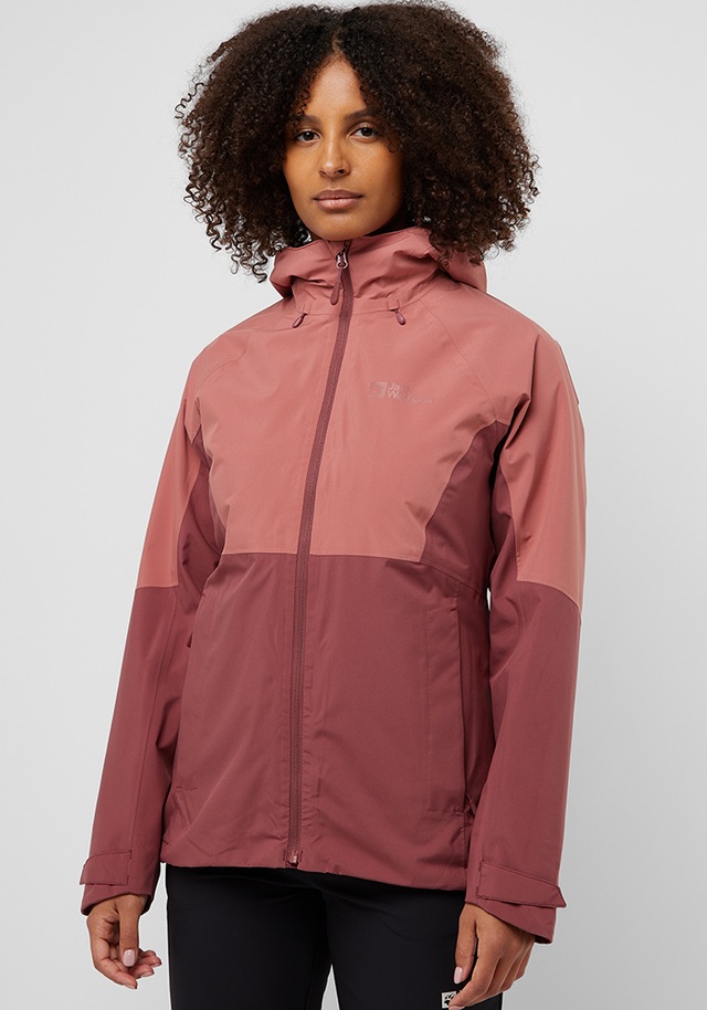 Jack Wolfskin 3-in-1-Funktionsjacke »GLAABACH 3IN1 JKT W« mit Kapuze