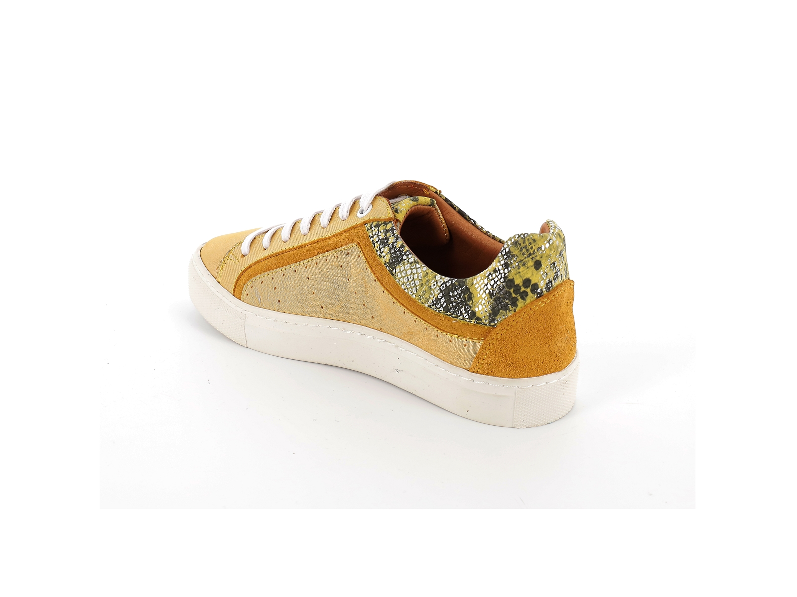 K brand-CLAN Cuir Jaune