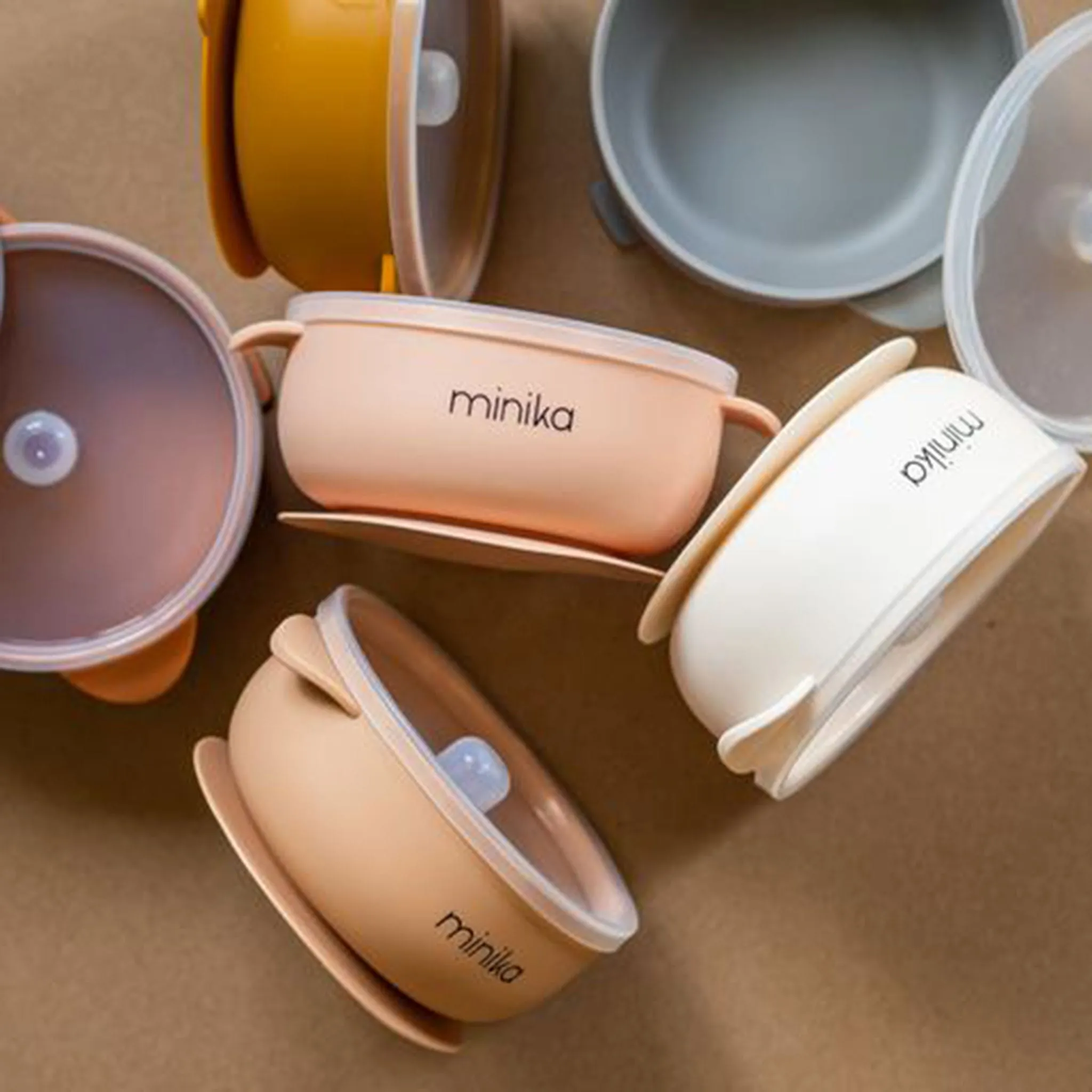 Minika Bol en Silicone avec Couvercle