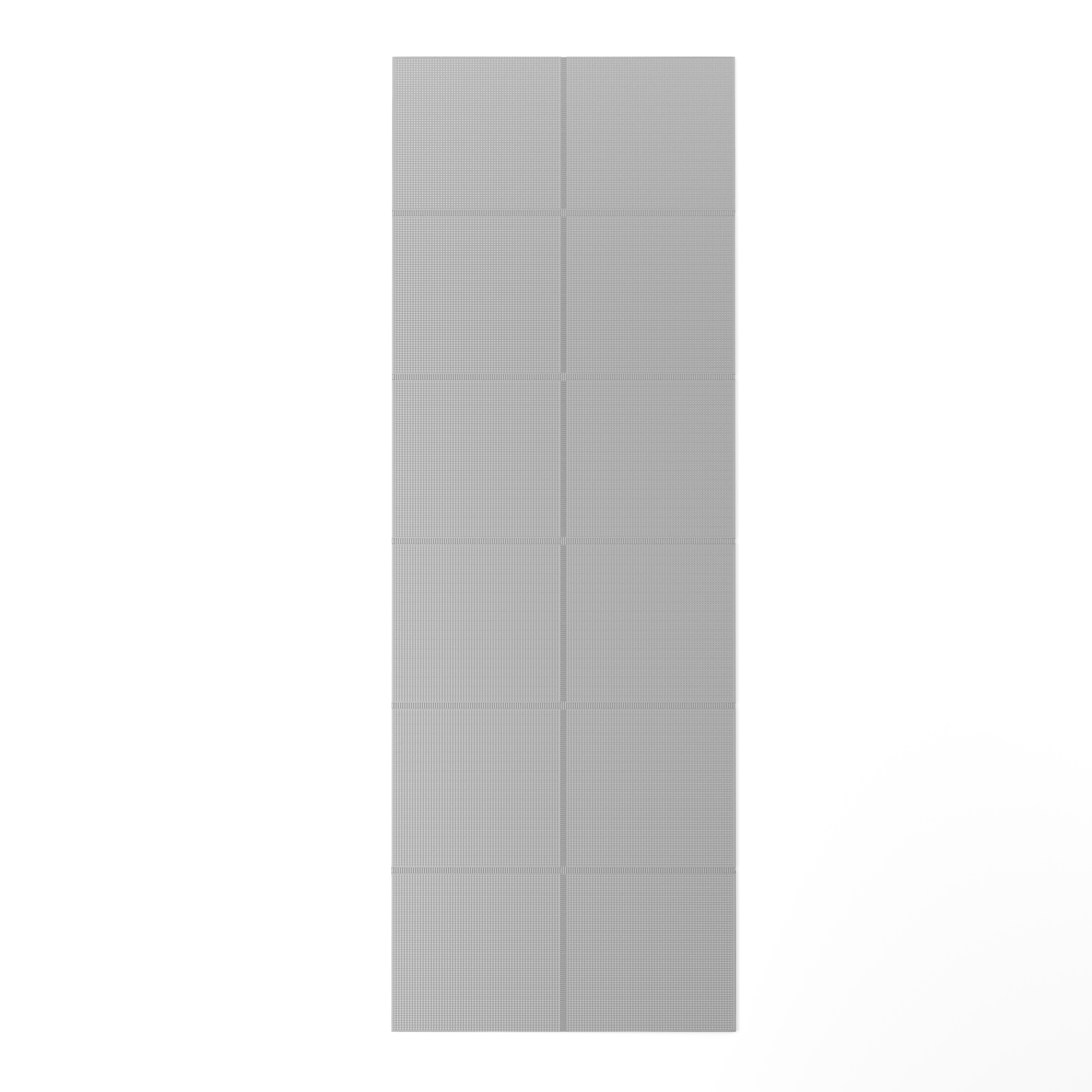 Yogamatte faltbar grau 173 x 61 x 0.4 cm