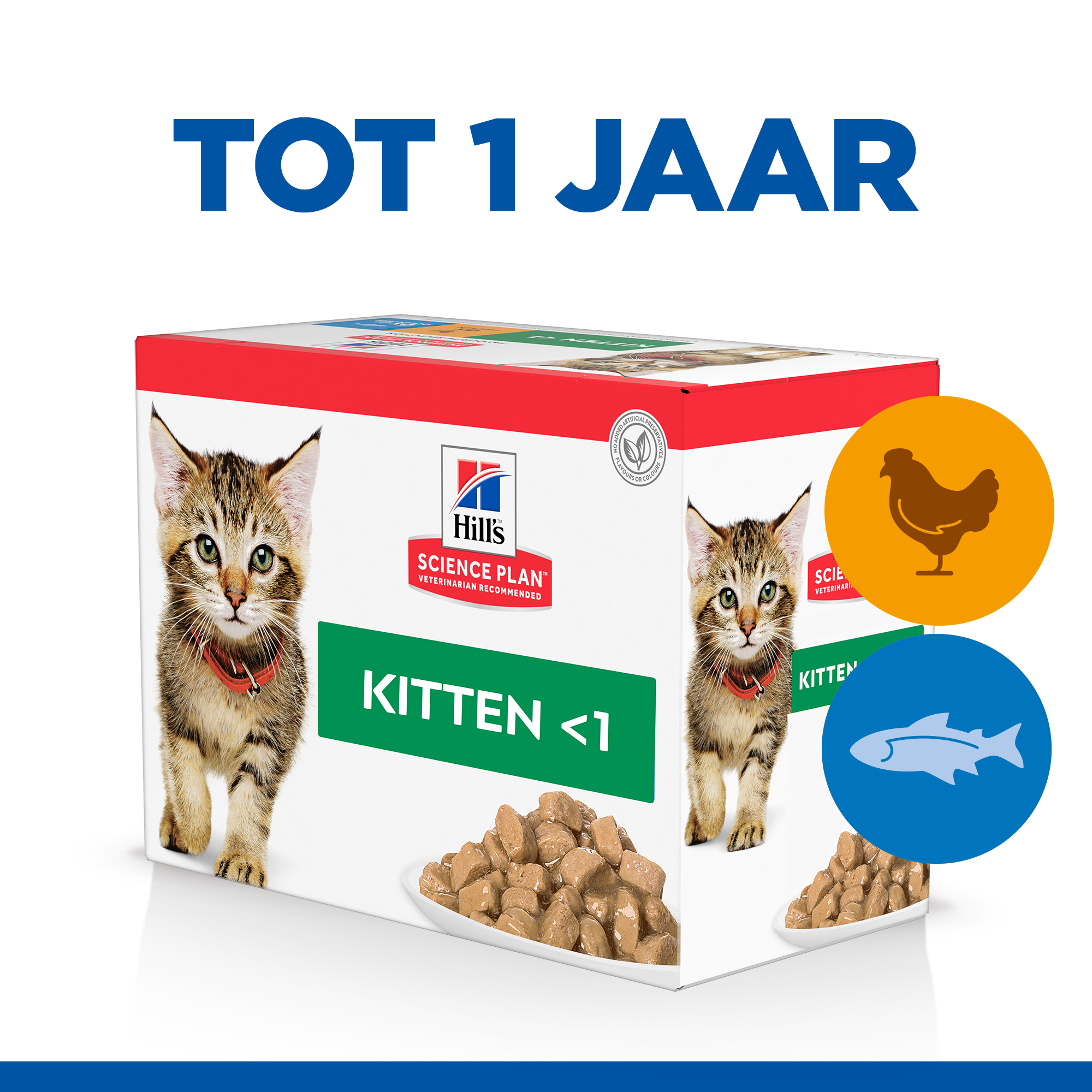 Hill's Science Plan - Kitten - Maaltijdzakje - Favourite Selection