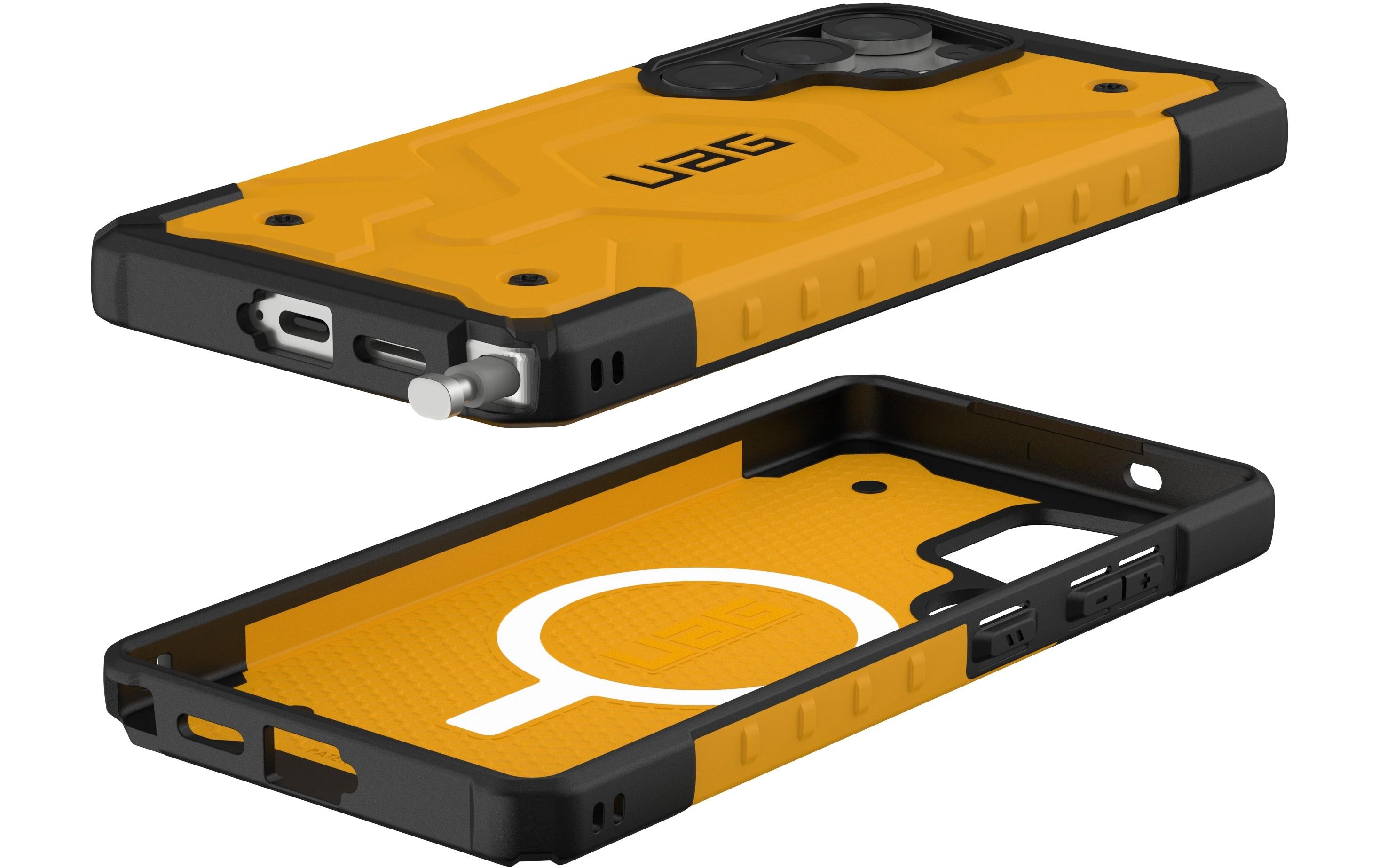 Back Cover Pathfinder Galaxy S25 Ultra Heritage YellowMagnetische Schutzhülle für das Samsung