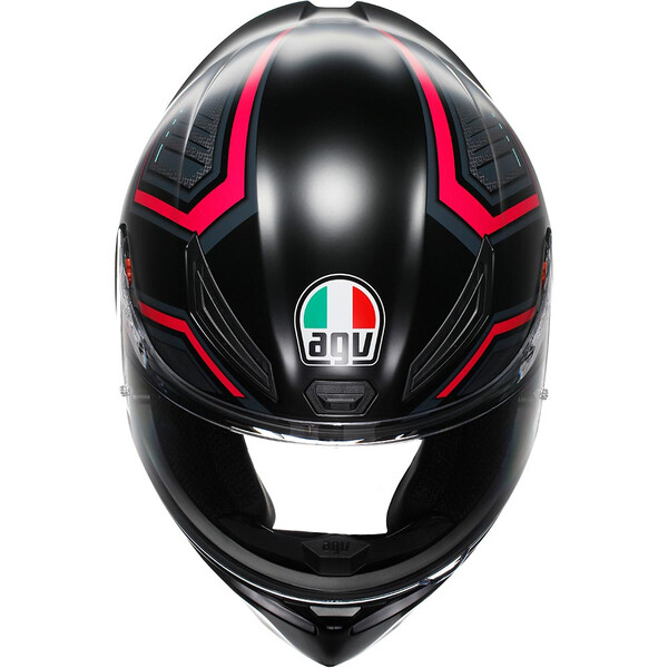 AGV - Casque K1 S Sling Noir Mat / Rose