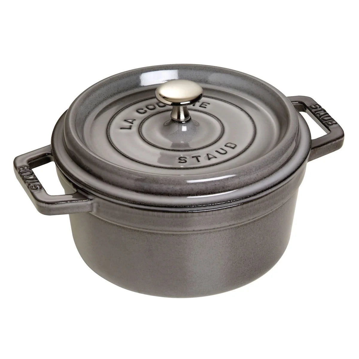 Staub braadpan La Cocotte Grafietgrijs