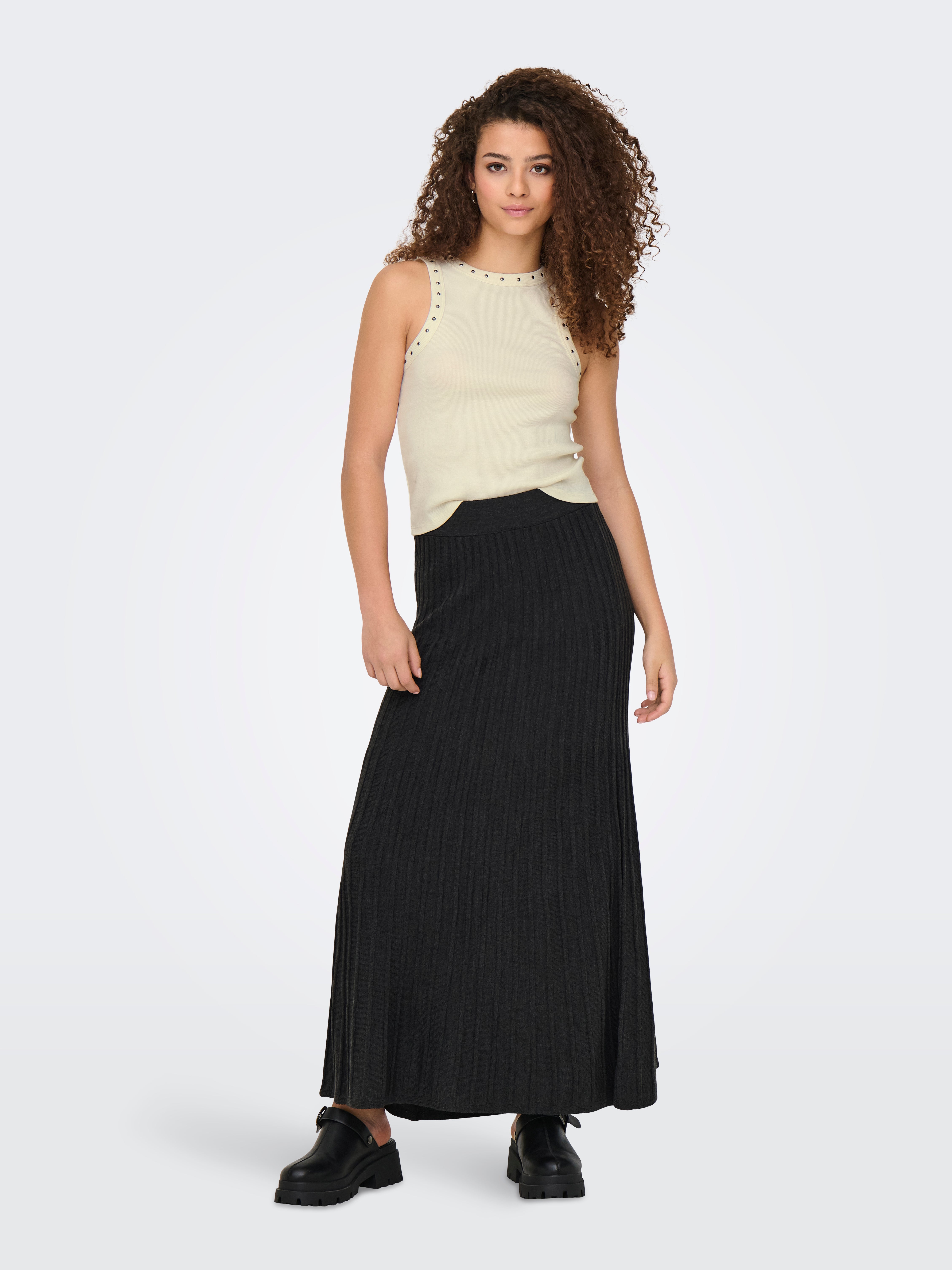 ONLTESS Strickrock Dark Grey Melange